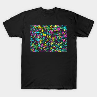 Abstract triangle colorful pattern T-Shirt